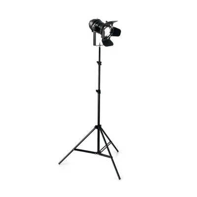 Zdjęcie produktu dla Lampa sceniczna stojąca z regulacją, czarna
