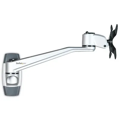 Image de StarTech.com ARMWALLDS2 support d'écran plat pour bureau 76,2 cm (30") Argent Mur