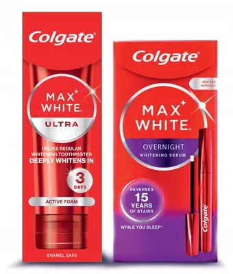 Zdjęcie produktu dla Colgate Max White Overnight - Pióro do wybielania zębów 2,5 ml