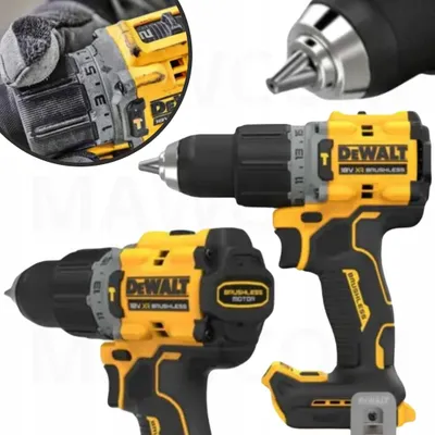 Zdjęcie produktu dla Bezszczotkowa Wkrętarka Akumulatorowa Dewalt Dcd805N 18V 90Nm Led Klucz Udarowy