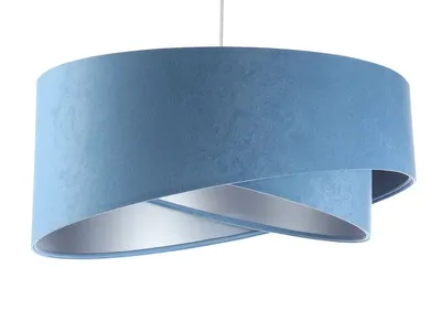 Zdjęcie produktu dla Lampa wisząca GEMSTONE błękitna/srebrna