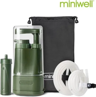 Produktbild von Leichtgewichts-Wasserfilter für Camping und Survival - portable Filter-System - für Outdoor und Überleben - grün