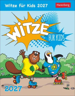Produktbild von Witze für Kids Tagesabreißkalender 2027