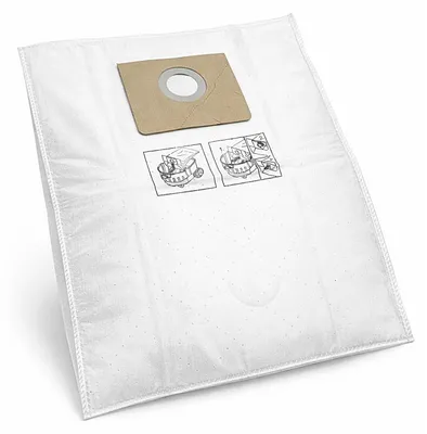 Produktbild von 5 Original Kärcher Vlies-Staubsaugerbeutel für NT 25/1 Ap Filtertüten