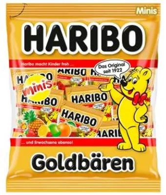 Immagine prodotto di HARIBO 10002077 HARIBO Goldbären Minis Fruchtgummi 250,0 g