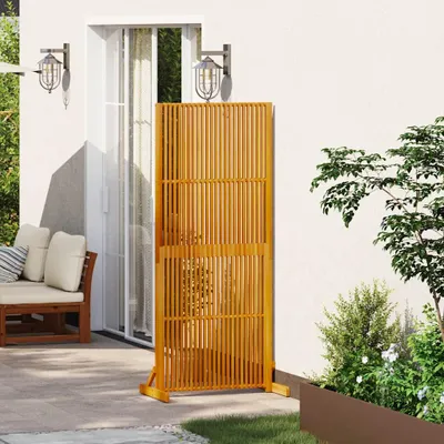 Produktbild von Möbel Sichtschutz Innen/Außen 180,5 cm Massivholz Akazie - Paravents CC4547