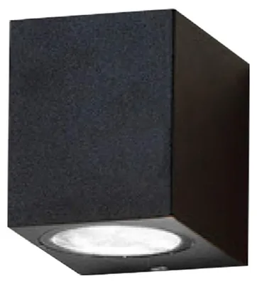 Produktbild von Isoled Wandleuchte 1xGU10, IP54, sandschwarz, exkl. Leuchtmittel 113982