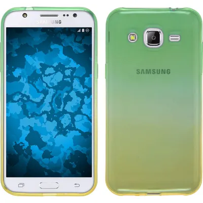 Produktbild von PhoneNatic Case kompatibel mit Samsung Galaxy J2 (2015) - Design:03 Silikon Hülle Ombrè Cover