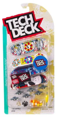 Produktbild von Fingerboard-Set Tech Deck, 4-teilig, 9,6 cm