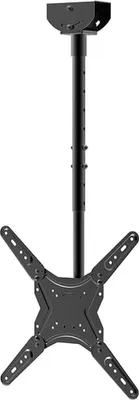 Produktbild von Approx TV-Deckenhalterung APPSTT03, für Bildschirme von 17-55 Zoll, Max. VESA 400x400, höhenverstellbar, schwenkbar, ideal für schräge Decken