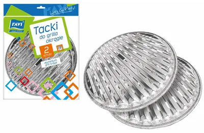 Produktbild von Aluminium-Grillroste, 34 cm Durchmesser, rund, Set mit 2 Stück