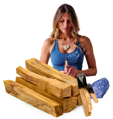 Produktbild von Aromaholik Palo Santo Natürliches Räucherholz aus Peru - Klasse I