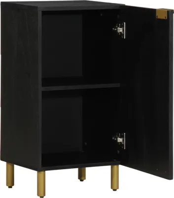 Image de vidaXL Sideboard Noir 40x33x75 cm Bois composite
