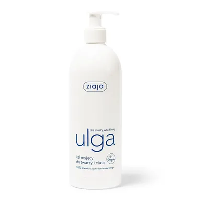 Zdjęcie produktu dla Ziaja Żel do mycia twarzy i ciała Ulga 400 ml