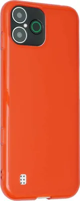 Image de caseroxx Housse de protection TPU compatible avec Doro Aurora A30/A31, étui en caoutchouc pour téléphone portable rouge