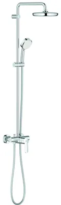 Immagine prodotto di Sistema doccia Grohe COSMOPOLITAN SYSTEM 210 TEMPESTA con miscelatore monocomando per montaggio a parete cromo