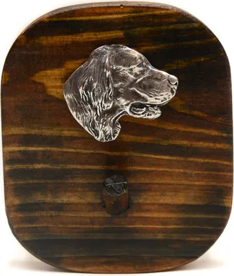 Image de Setter anglais, Setter anglais - Porte-laisse, porte-médaille pour chien, crochet à clés de la marque Art-Dog