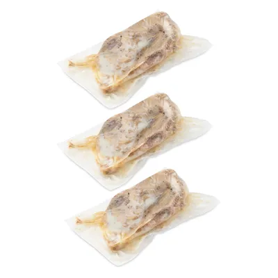 Produktbild von LANDPERLE CONFIT-ENTE Confit De Canard vorgegarte halbe Ente 3x ca.1KG -konfiert im eigenen Fett und Saft - Entenfleisch verzehrfertig - ohne Zusatzstoffe, Geschmacksverstärker oder Konservierungsstoffe