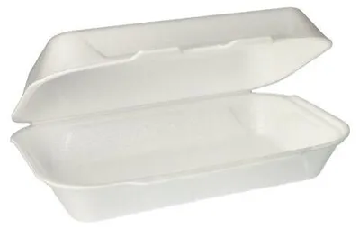 Produktbild von Allzweckboxen mit Klappdeckel, XPS 1800 ml 7,5 cm x 24 cm x 13,3 cm weiss