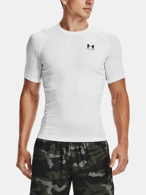 Image de Under Armour Ua Hg Armour Comp Ss White White L