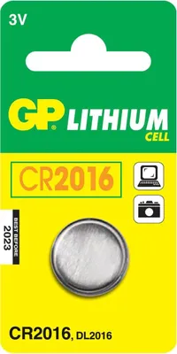 Produktbild von GP CR2016-7U1 Lithium Batterie CR2016 (3V)