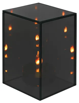 Obrázok produktu pre Zortiva 28256 Dekoratívna 3D LED lucerna so zrkadlovým efektom, 15 cm