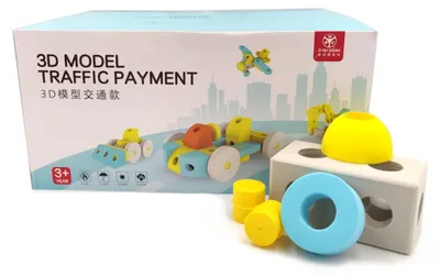 Zdjęcie produktu dla Klocki piankowe Gear Joy – zestaw pojazdów, 67 elementów (miękkie klocki XXL, koła zębate, łączniki, 5 modeli) – od 3 lat, certyfikaty CE i EN71