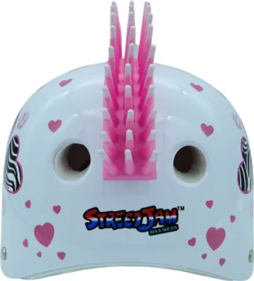 Produktbild von Zebra Helm mit Herzen - Größe M