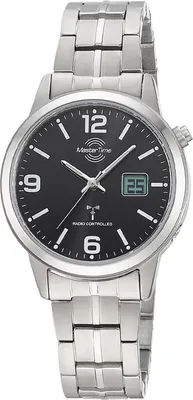 Master Time MTLT-10901-22M Damen-Funkuhr Expert Titan/Schwarz 1