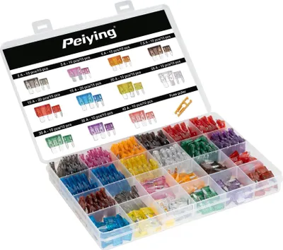 Immagine prodotto di Peiying BEZ4016 Set di fusibili per auto 250 pezzi