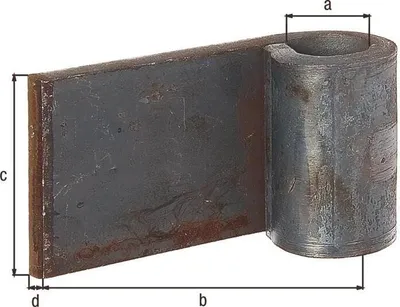Immagine prodotto di GAH Alberts cinghia a saldare 20x100x60x8mm STA grezzo - 411404