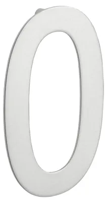 Image de Chiffre 0 à visser, inox, H.100mm - THIRARD