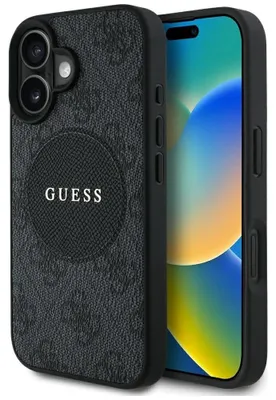 Immagine prodotto di Etui Guess 4G Circle Classic Logo Magsafe Do Iphone 16 Czarny