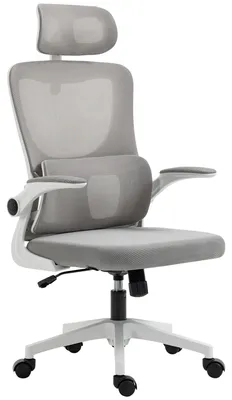 Produktbild von Vinsetto Bürostuhl Ergonomisch, Schreibtischstuhl mit Verstellbar Armlehne, Mesh