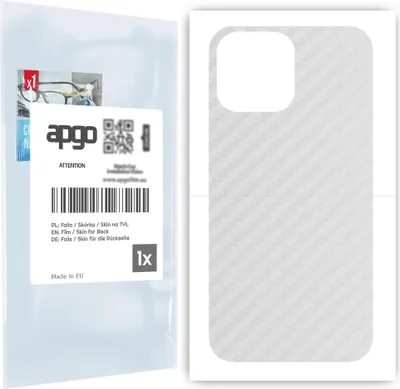 A product package and the product itself, a phone skin, are shown.