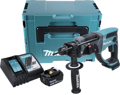 Produktbild von Makita DHR 202 RF1J Akku Kombihammer 18 V 2,0 J SDS Plus + 1x Akku 3,0 Ah + Ladegerät + Makpac