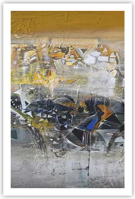 Produktbild von Poster - Poster ohne Rahmen - Abstraktion modern - 61x91,5 cm - Wand Bild - Wanddeko - Wandbilder - Kunstposter - Wandposter - Bilder - Kunstdruck - Wanddekoration - Wandbild - P2XPA61x91-4001