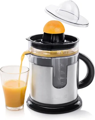 Produktbild von Elektrischer Entsafter Princess DUO 40W Schwarz Edelstahl 1,2 L 40W