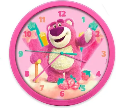 Produktbild von Disney Spielzeug Story Lotso Strawberry Wanduhr 25 cm