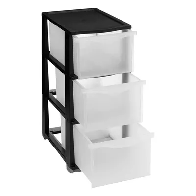 Obrázek produktu pro Plastový regál s šuplíky PLAS, výška 63,1 cm