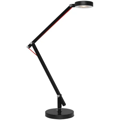Obrázok produktu pre Trio Leuchten - Moderná stolová lampa I Stolová lampa I Lampa I Lampa čierna vrátane LED - Etienne I Obývacia izba I Spálňa - Oceľová podlhovastá - I (nevymeniteľná) LED