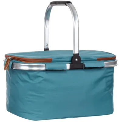 Imagen del producto de Bolsa enfriadora plegable con tapa y asa de aluminio