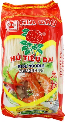 Produktbild von Gia Bao Reisnudeln Hu Tieu Dai 500g