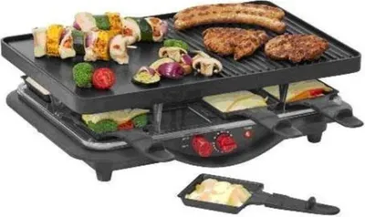 Image de STEBA Raclette RC28 1400Watt noir/chrome