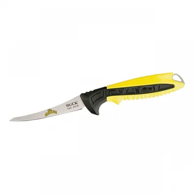 Produktbild von Buck Filetiermesser, Modell 032 Mr. Crappie, Stahl 420HC, Thermoplast Nylon-Griff, Kunststoff-Scheide