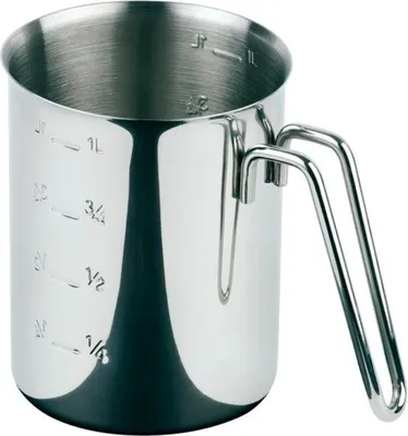 Produktbild von APS Messbecher, Inhalt: 1,00 Liter, Höhe: 135 mm, ø: 175 mm