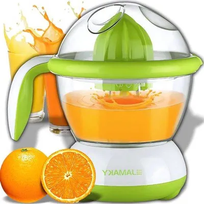 Image de Presse-agrumes électrique 0,7 l 220 V 40 W automatique Blanc-Vert