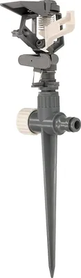 Immagine prodotto di Irrigatore a pulsazione KOTARBAU® 30 cm con punta a terra e attacco per tubo da giardino flusso d'acqua regolabile