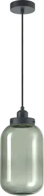 Produktbild von Hängeleuchte Hängelampe Rauchglas transparent E27 XL Ø 18cm