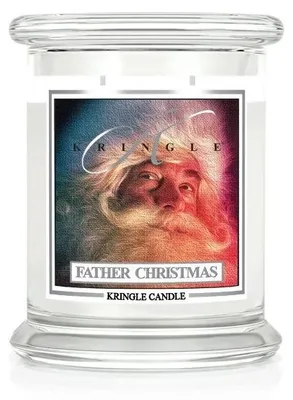 Obrázok produktu pre Kringle Candle Father Christmas vonná sviečka stredná 2-knôtová (411g)